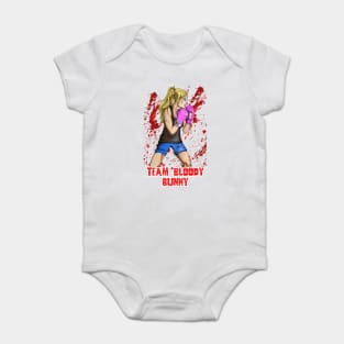 Team Bloody Bunny Baby Bodysuit